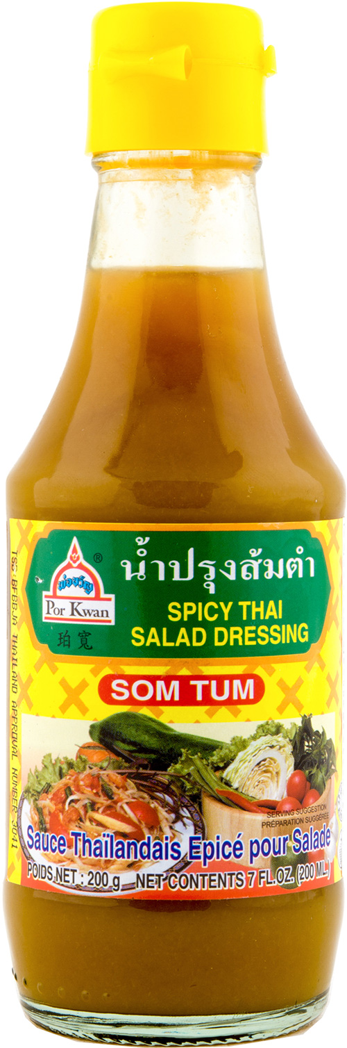 Sauce pour salade de Papaye verte - Por Kwan-200ml