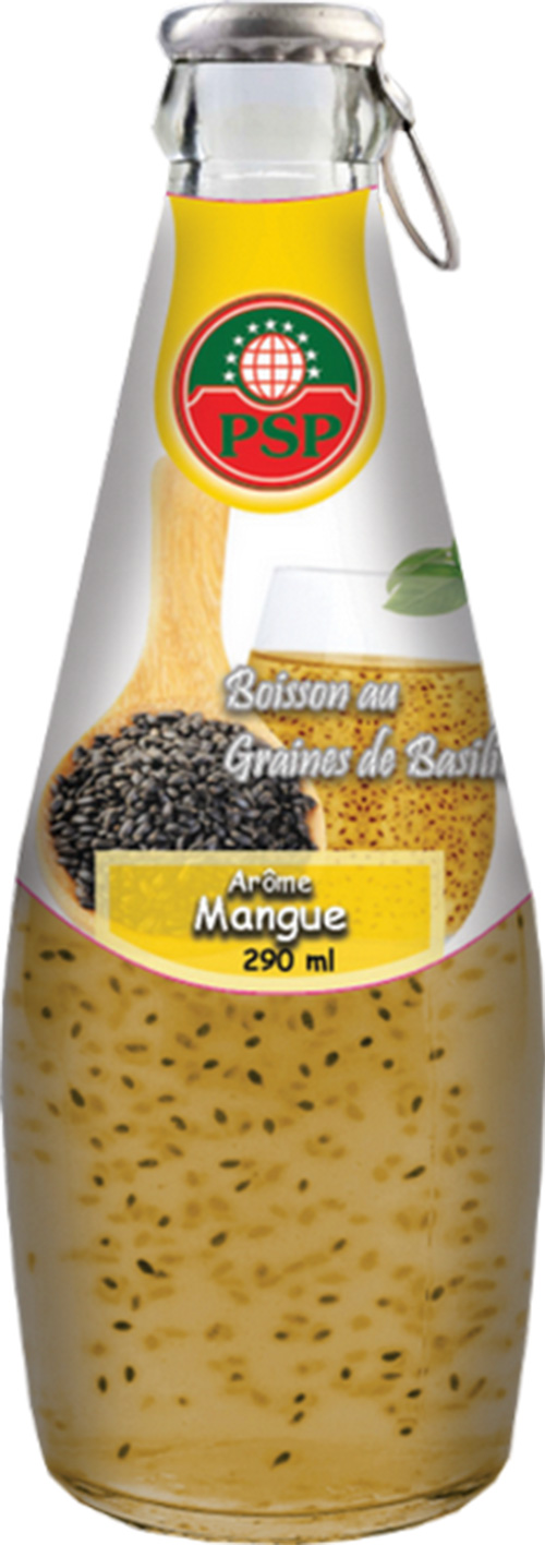 Boisson graines de basilic arôme Mangue - Paris Store