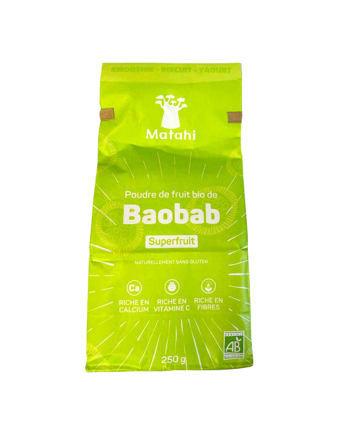 Baobab BIO (en poudre) - riche en vitamine C
